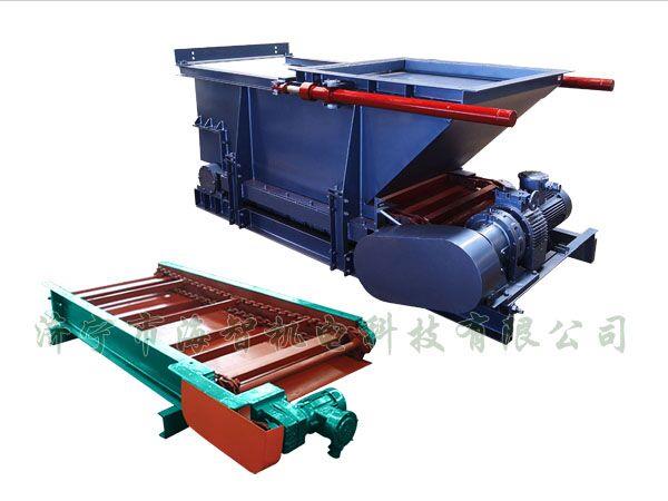 鏈板式給料機(jī)包括電控系統(tǒng)，電控系統(tǒng)包括就地控制系統(tǒng)和/或遠(yuǎn)程控制系統(tǒng)